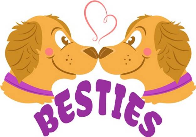 Picture of Dog Besties SVG File