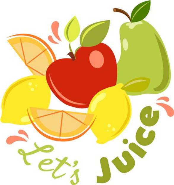 Picture of Lets Juice SVG File