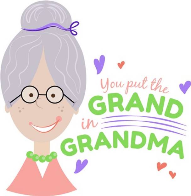 Picture of Grand In Grandma SVG File