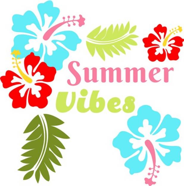 Picture of Summer Vibes SVG File