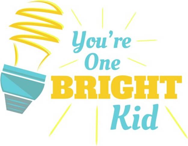 Picture of Bright Kid SVG File