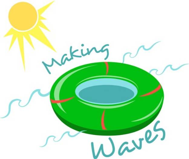 Picture of Making Waves SVG File