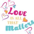 Picture of Love Matters SVG File