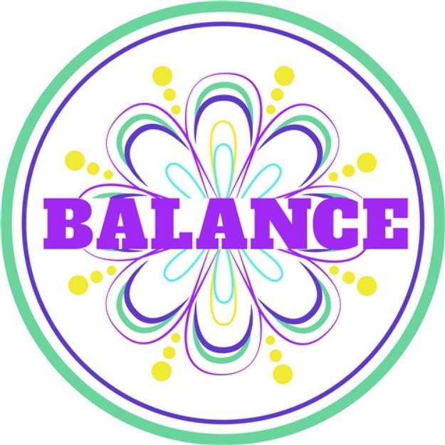 Picture of Mandala Balance SVG File