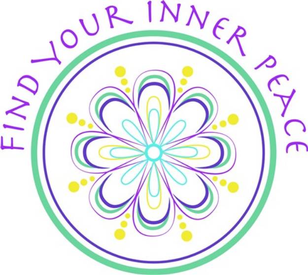 Picture of Inner Peace SVG File
