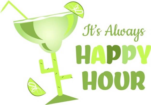 Picture of Happy Hour SVG File