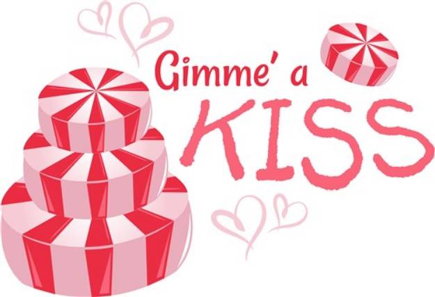 Picture of Gimme A Kiss SVG File