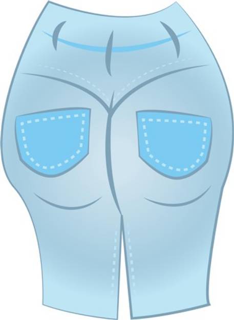 Picture of Mom Jeans SVG File
