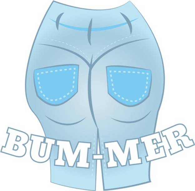 Picture of BUM-MER SVG File
