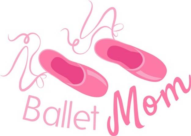Picture of Ballet Mom SVG File