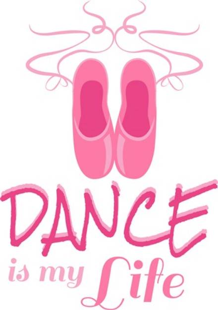 Picture of Dance Is My Life SVG File