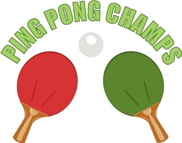 Picture of Ping Pong Champs SVG File