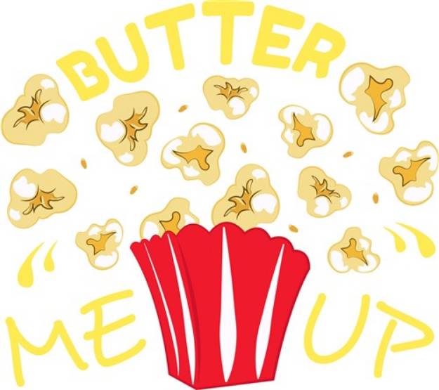 Picture of Butter Me Up SVG File
