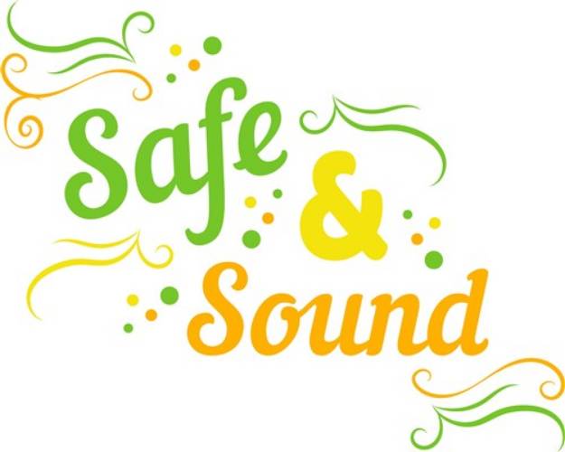 Picture of Safe & Sound SVG File