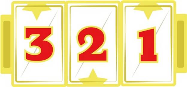 Picture of Slots  Numbers SVG File