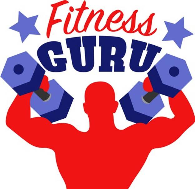 Picture of Fitness Guru SVG File