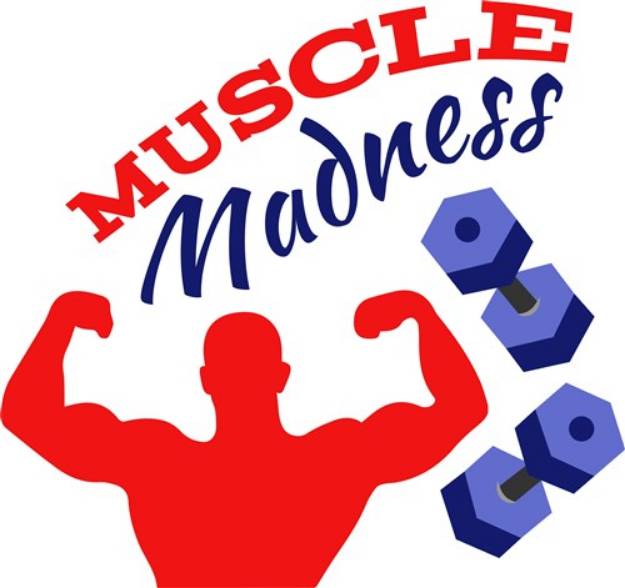 Picture of Muscle Madness SVG File