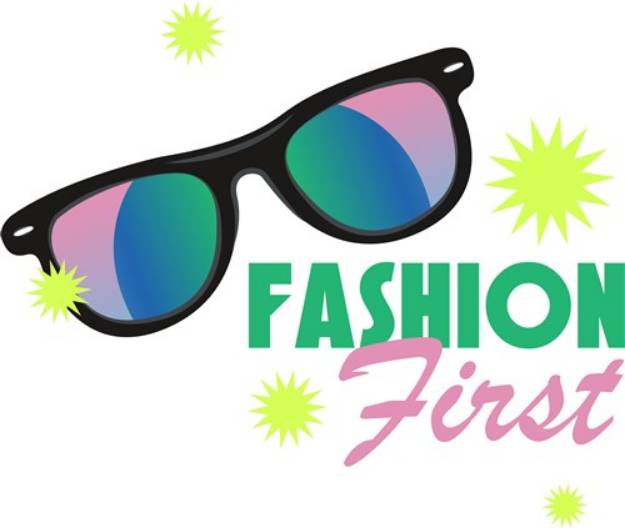 Picture of Fashion First SVG File