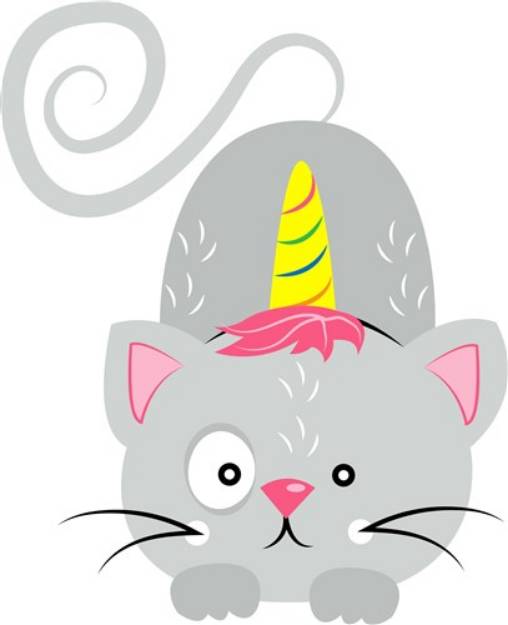 Picture of Unicorn Cat SVG File