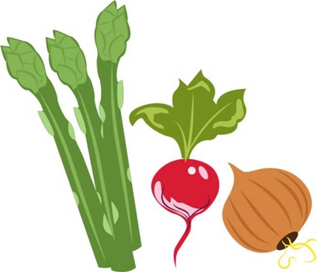 Picture of Veggies SVG File