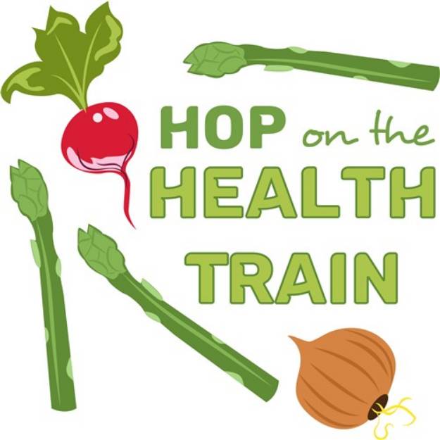 Picture of Health Train SVG File