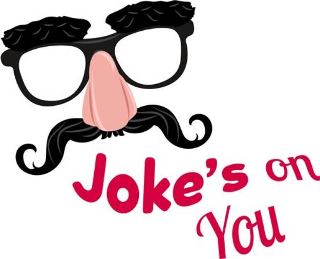 Picture of Jokes On You SVG File