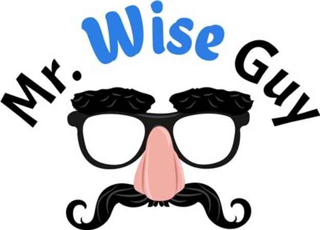 Picture of Mr Wise Guy SVG File