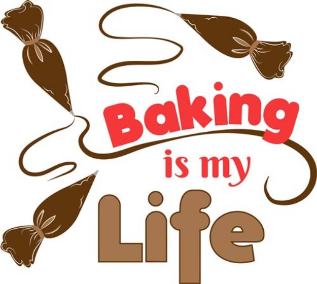 Picture of Frosting Baking Is My Life SVG File