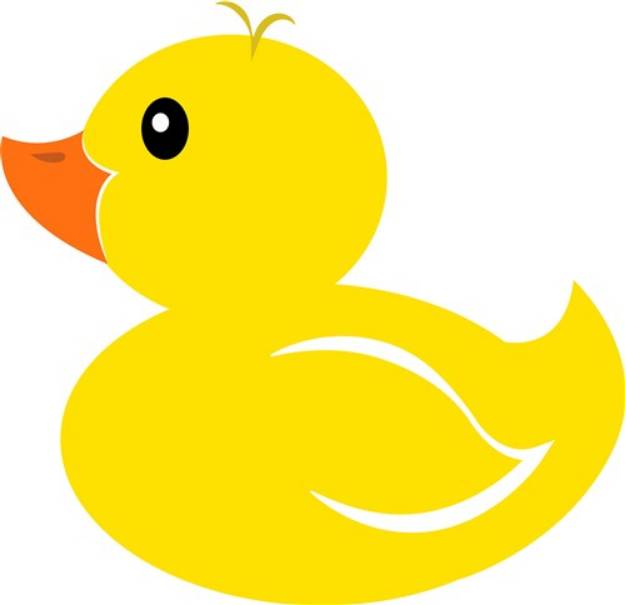 Picture of Rubber Duck SVG File