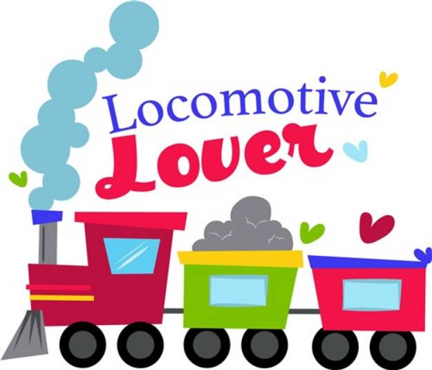 Picture of Train Locomotive Lover SVG File