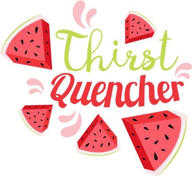 Picture of Watermelon Thirst Quencher SVG File