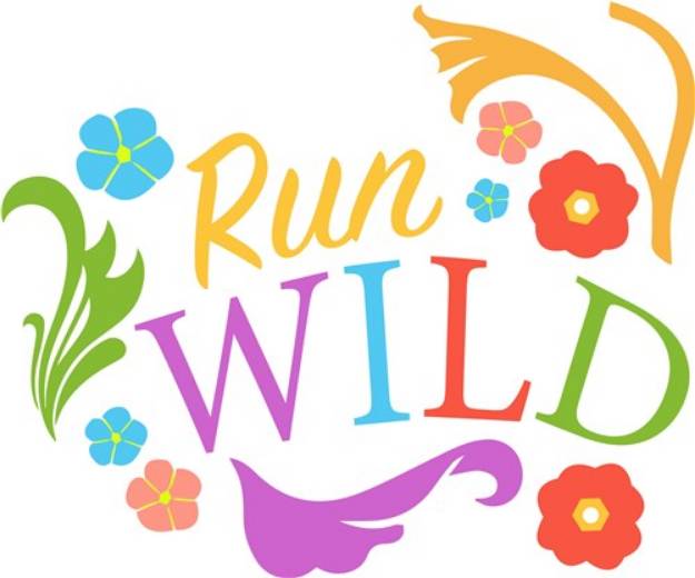 Picture of Wild Run Wild SVG File