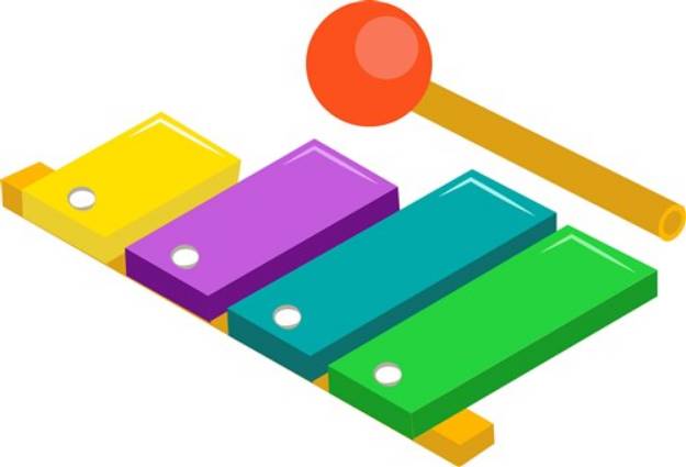 Picture of Xylophone Base SVG File