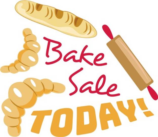 Picture of Bread Bake Sale Today SVG File