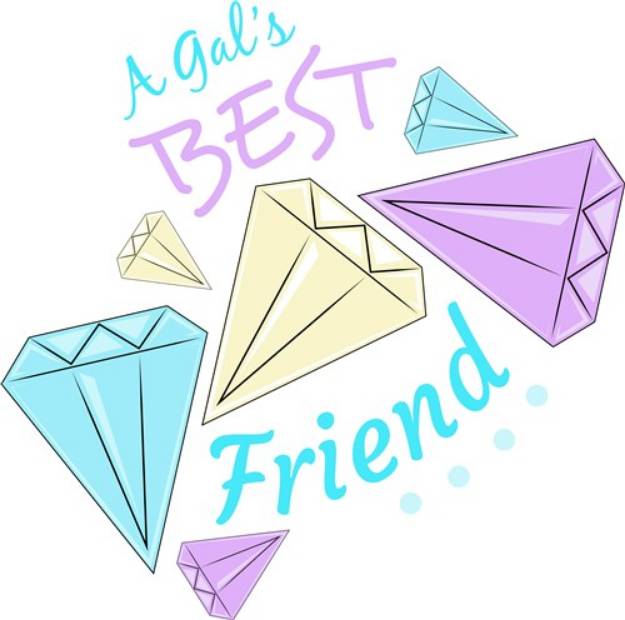 Picture of Diamonds A Gal s Best Friend SVG File