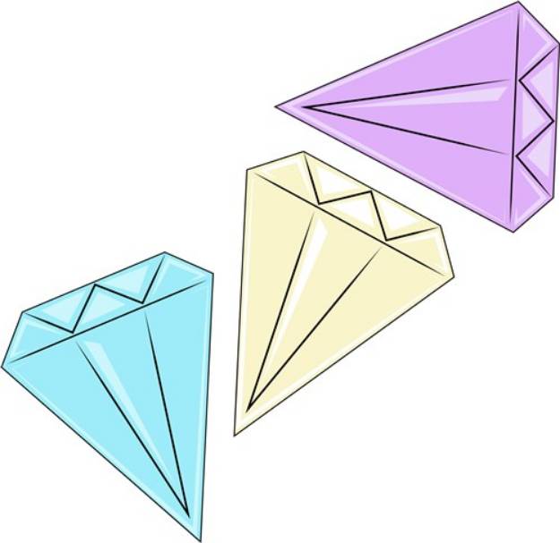 Picture of Diamonds Base SVG File
