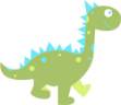 Picture of Dino Base SVG File