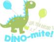 Picture of Dino Hope Your Birthday Is DINOmite SVG File