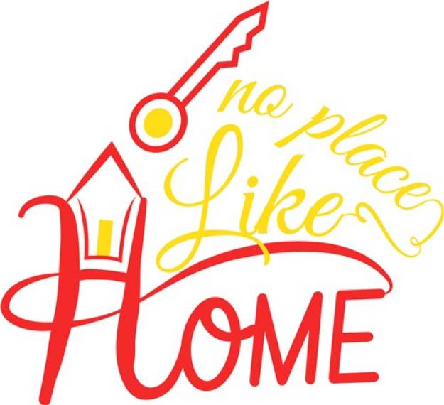 Picture of Home No Place Like Home SVG File