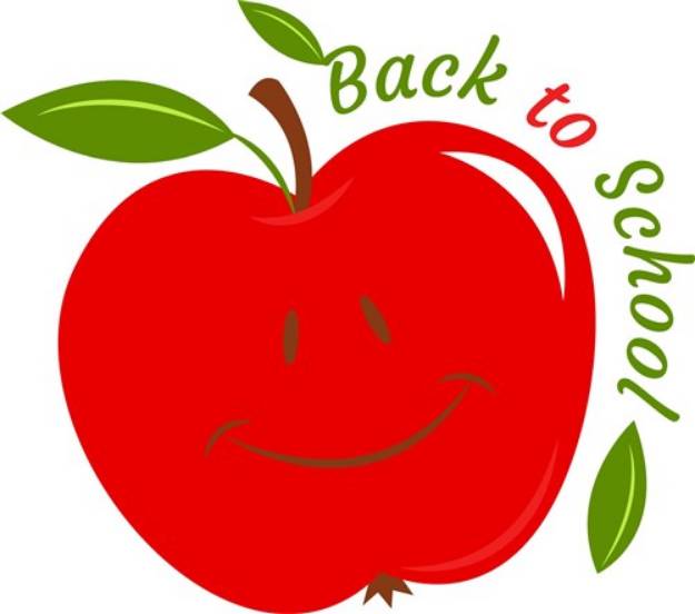 Picture of Apple Back To School SVG File