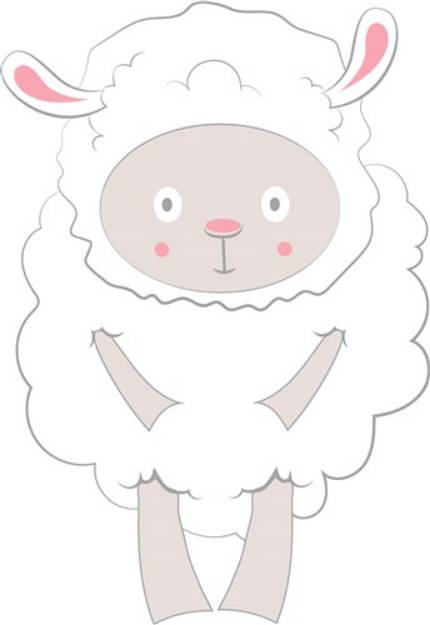 Picture of Lamb SVG File