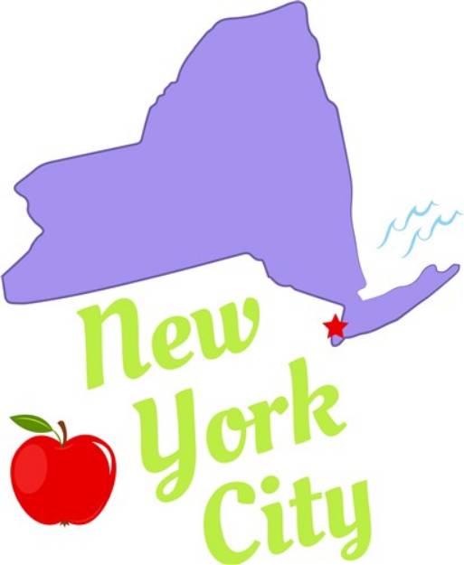 Picture of New York New York City SVG File