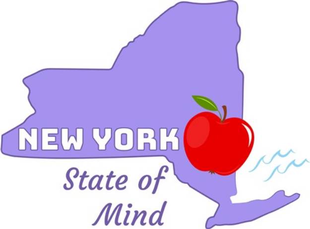Picture of New York New York State Of Mind SVG File