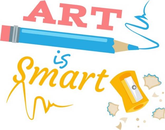 Picture of Pencil Sharpener Art Is Smart SVG File