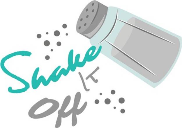 Picture of Pepper Shaker Shake It Off SVG File
