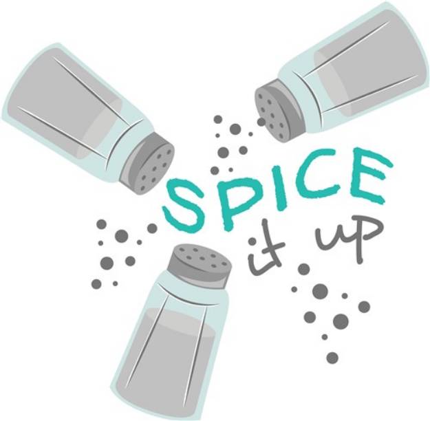 Picture of Pepper Shaker Spice It Up SVG File