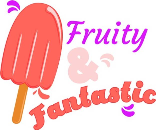 Picture of Popsicle Fruity & Fantastic SVG File