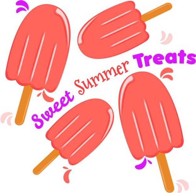 Picture of Popsicle Sweet Summer Treats SVG File