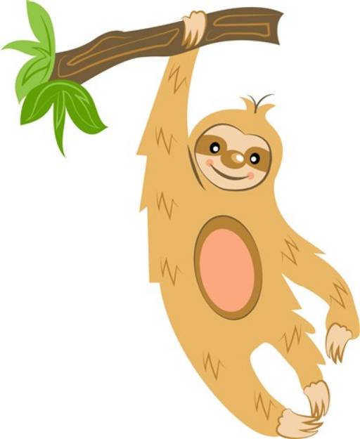Picture of Sloth Base SVG File