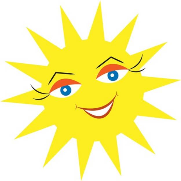 Picture of Sun SVG File